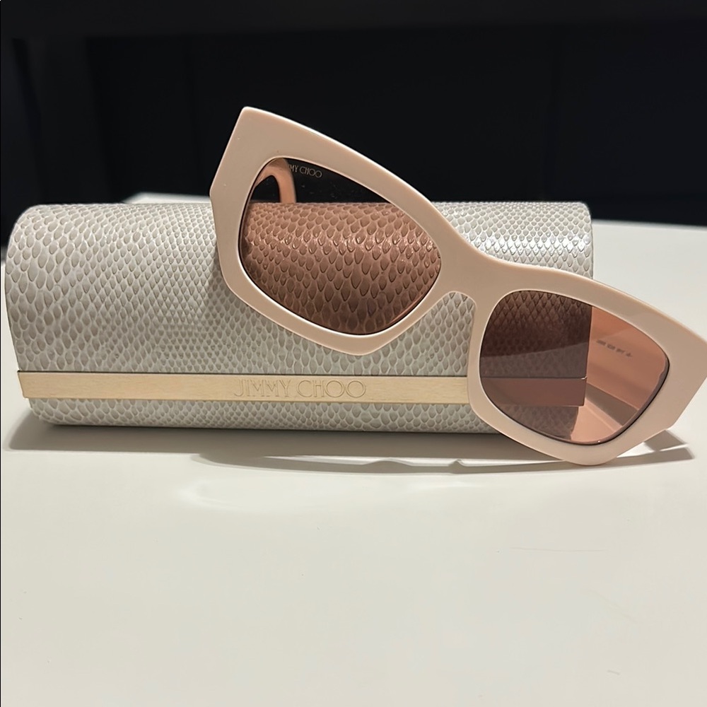 Jimmy Choo Pink Sunglasses